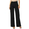 Shop Hudson High-rise Wide Leg Cargo In Black