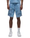 Hudson Jeans Industry Denim Cargo Shorts In Hazy