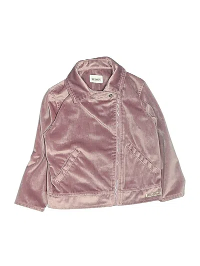 Pre-owned Hudson Kids' Jacket In Burgundy
