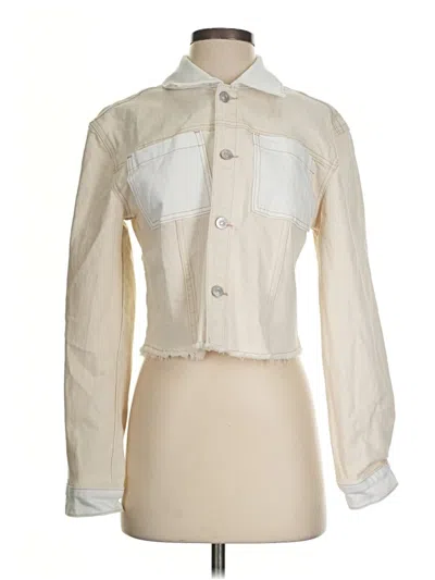 Pre-owned Hudson Jacket In Ivory