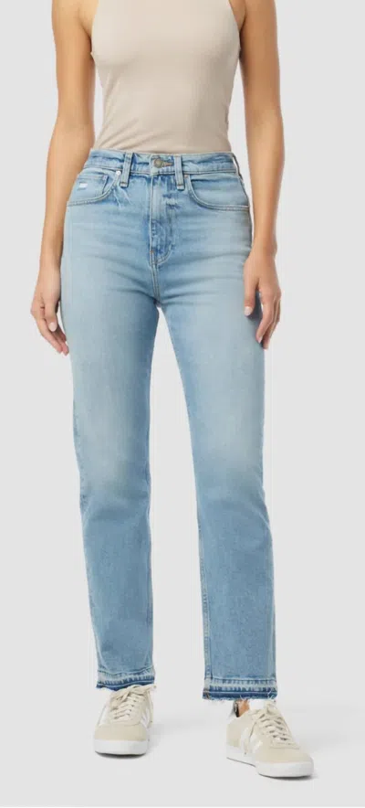 Hudson Jade High-rise Straight Loose Fit In Free Mind In Multi