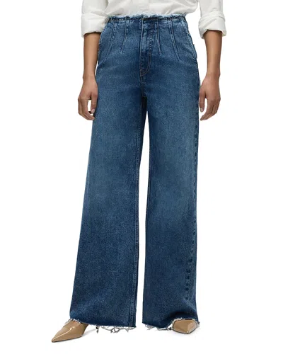 Hudson James High Rise Wide Leg Jeans In Mallorca