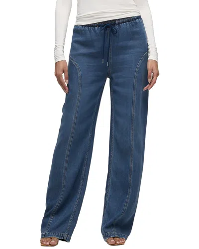 Hudson Jeans Aviator Drawstring Pant In Blue