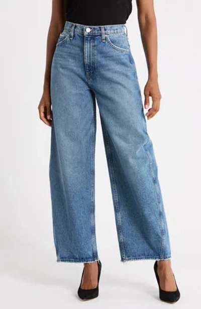 Hudson Jeans Bailey High Waist Relaxed Barrel Leg Jeans In Set Sail