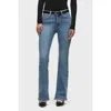 Hudson Jeans Barbara High-rise Bootcut W/ Flap In Blue