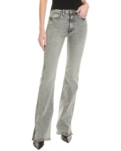 Hudson Jeans Barbara High-rise Gray Shark Bootcut Jean In Grey
