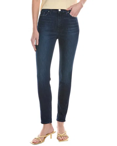 Hudson Jeans Barbara High-rise Shallow Super Skinny Ankle Jean In Blue