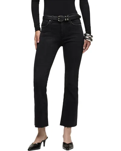 Hudson Jeans Barbara High-rise Bootcut Crop Jean In Black