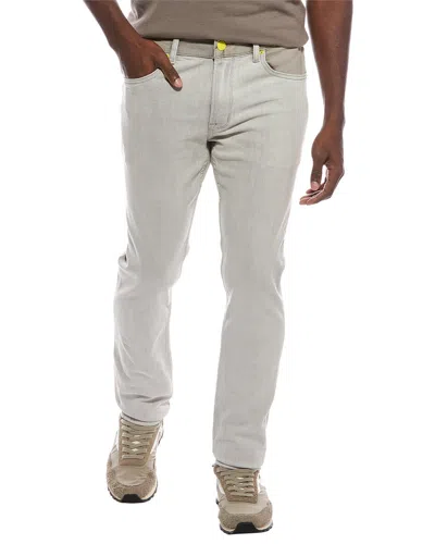 Hudson Jeans Beige Straight Fit Jean In Gray