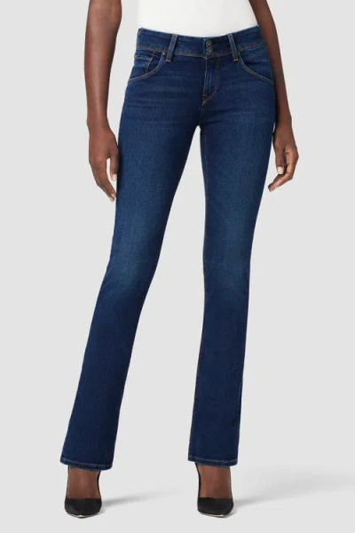 Hudson Jeans Beth Mid-rise Baby Boot In Obscurity
