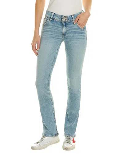 Hudson Jeans Beth Mid-rise Baby Boot Petite (flap) In Black