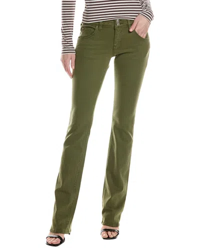 Hudson Jeans Beth Mid-rise Cypress Baby Boot Jean In Green