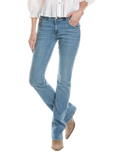 Hudson Jeans Beth Mid-rise Oak Baby Boot Jean In Blue