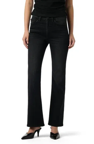 Hudson Jeans Blair High Waist Bootcut Jeans In Black