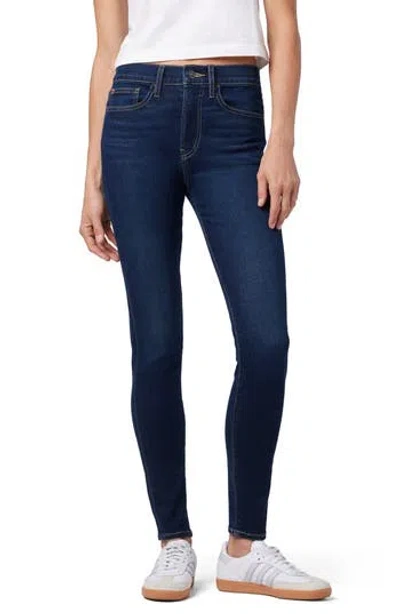 Hudson Jeans Blair High Waist Super Skinny Jeans In Blue