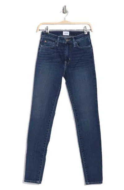 Hudson Jeans Blair High Waist Super Skinny Jeans In Corvus