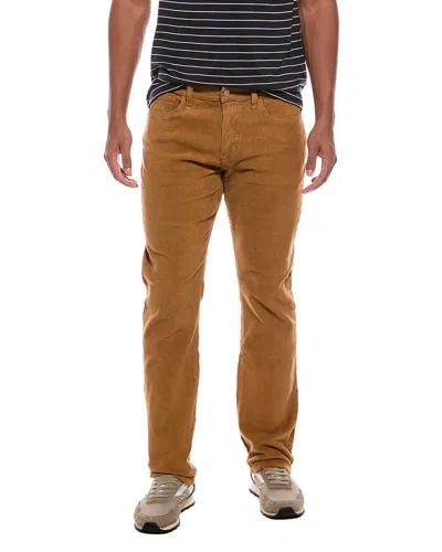 Hudson Jeans Blake Slim Straight Corduroy Jean In Brown