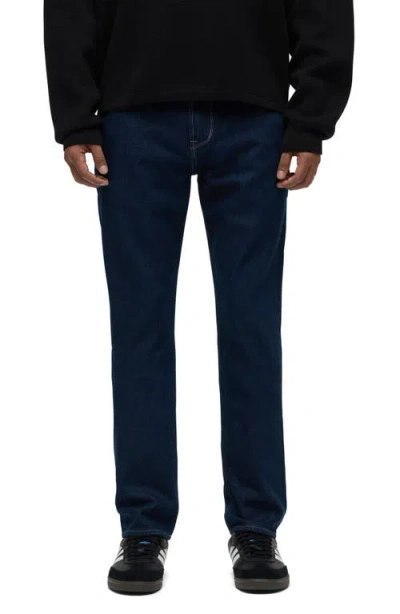 Hudson Blake Slim Straight Fit Jeans In Shadow Gray