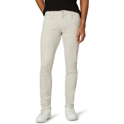 Hudson Jeans Blake Stretch Twill Slim Straight Fit Pants In White
