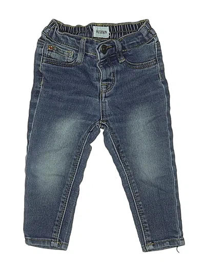 Pre-owned Hudson Babies' Jeans In Blue