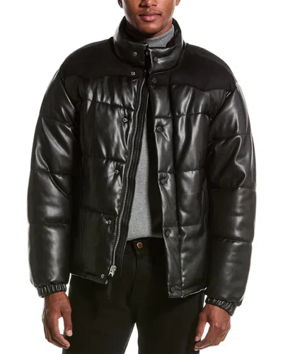 Hudson Jeans Bomber Jacket In Black