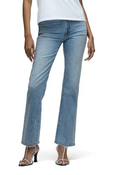 Hudson Jeans Breaux High Rise Straight Leg Jeans In Blue