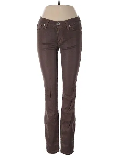 Pre-owned Hudson Jeans In Brown