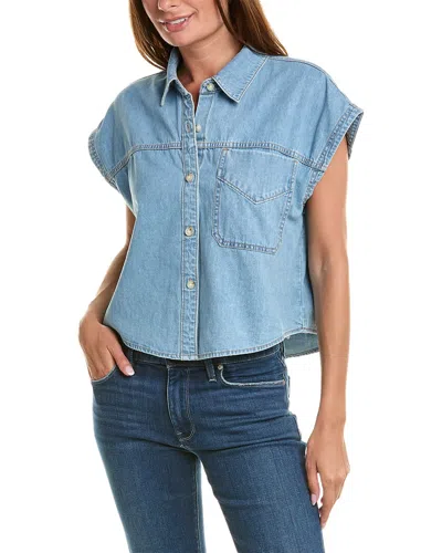 HUDSON HUDSON JEANS CAMP CROP SHIRT