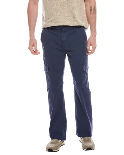 Hudson Jeans Cargo Navy Kick Flare Jean In Blue