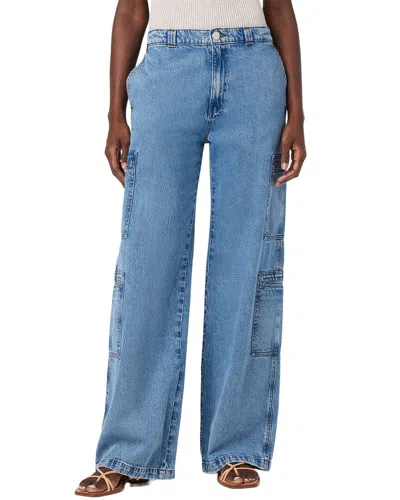 Hudson Jeans Cargo Sandlot Wide Leg Jean In Blue