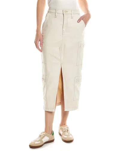 Hudson Jeans Cargo Skirt In Brown
