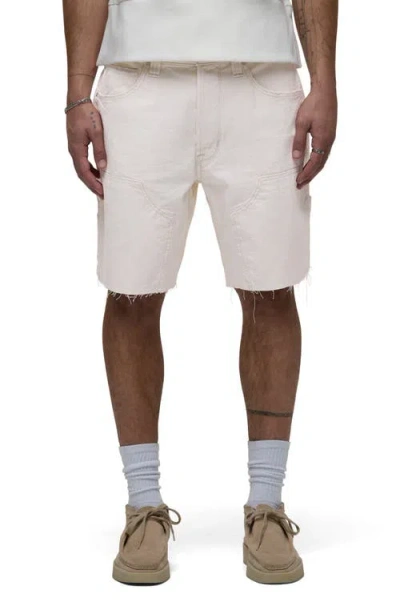Hudson Jeans Carpenter Denim Shorts In White