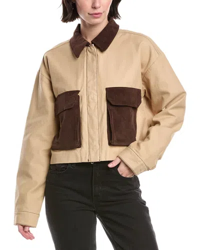 Hudson Jeans Chore Jacket In Black