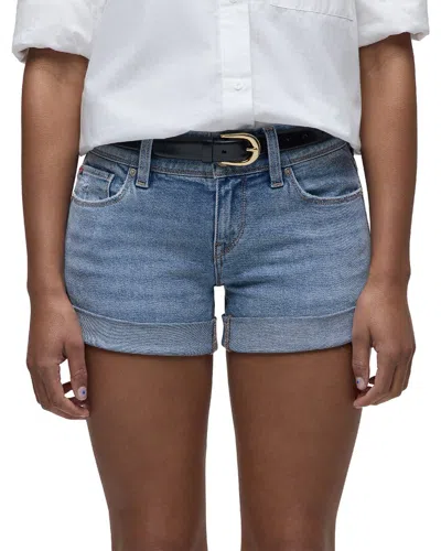 Hudson Jeans Croxley Mid-rise Short In Brown