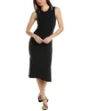 Hudson Cut Out Midi Dress In Black