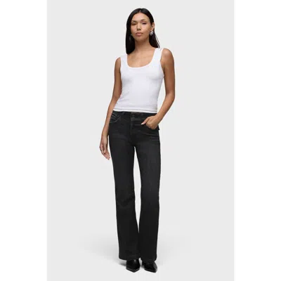 Hudson Jeans Dana Flare In Black Bird