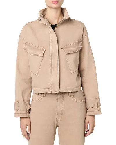 Hudson Jeans Denim Jacket In Brown