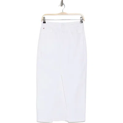 HUDSON HUDSON JEANS DENIM MIDI SKIRT