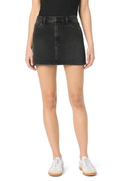 Hudson Jeans Denim Miniskirt In Aftermath