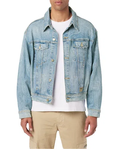 Hudson Jeans Denim Trucker Jacket In Blue
