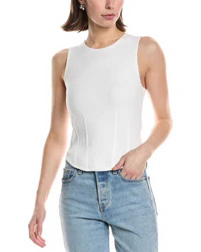 Hudson Jeans Eco Darted Tank In White