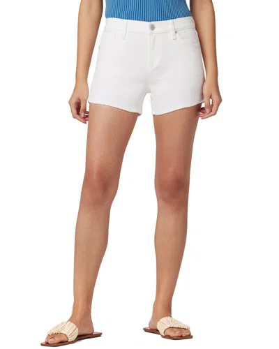 Hudson Jeans Gemma Mid-rise Short White Jean
