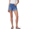 Hudson Jeans Gracie Cutoff Denim Short In Anthem