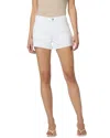 Hudson Devon High Waist Boyfriend Denim Shorts In White