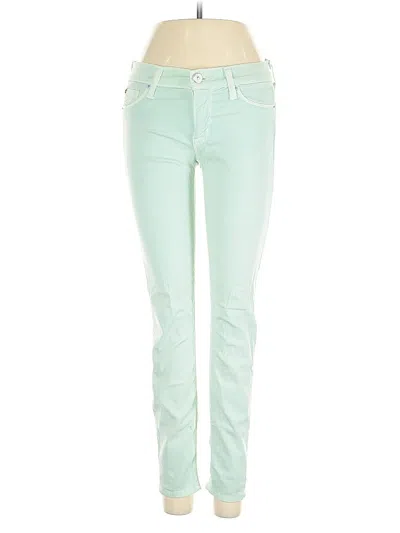 Pre-owned Hudson Jeans In Green