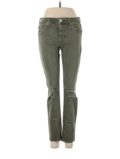 Pre-owned Hudson Jeans In Green