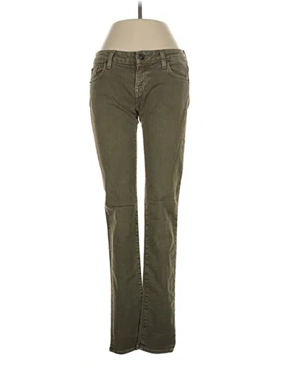 Pre-owned Hudson Jeans In Green