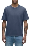 Hudson Jeans Heavyweight Cotton T-shirt In Blue