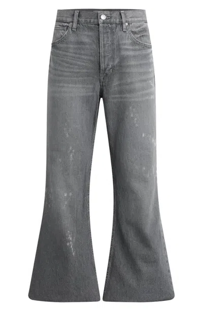 Hudson Jeans Hendrix Flare Leg Jeans In Gray