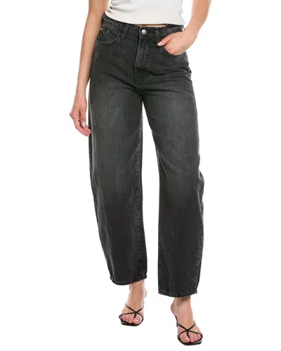 Hudson Jeans High-rise Barrel Leg Molina Barrel Jean In Black